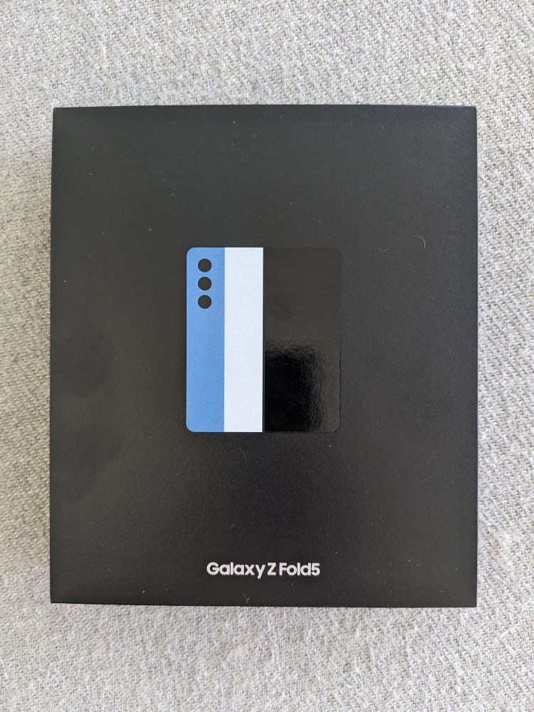 Unopened New In Box, Unlocked Samsung Z Fold5 1TB