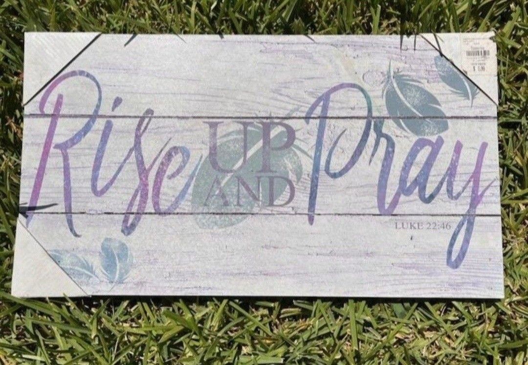 Picture Frame Art Frame Rise Up And Pray