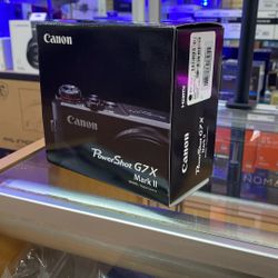 Canon Powershot G7X Mark II 