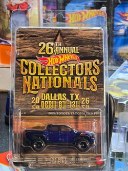 Hot wheels 26th annual collectors nationals toyota tacoma trd pro
