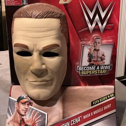 John Cena - WWE Mask & Muscle Shirt Jakks 2016
