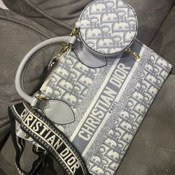 CD- Gray Designer Bag