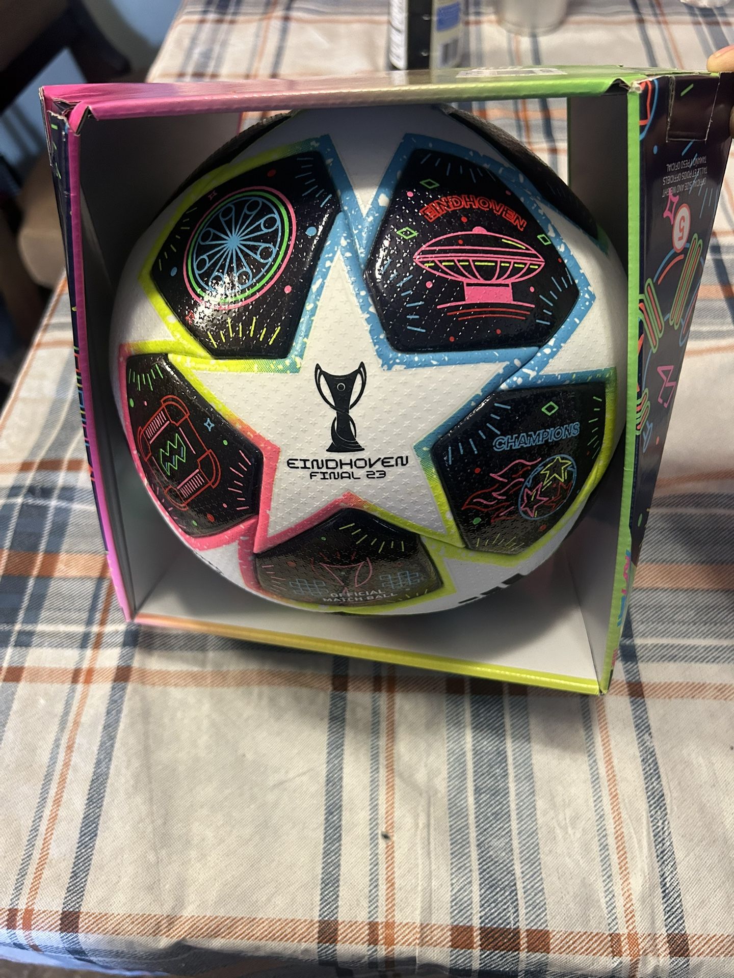 Adidas Women’s Champions League Official Match Ball Size 5, (Lot Of 2)