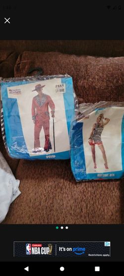 Pimp and His Hoe Costume