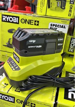 Ryobi 18v battery with charger