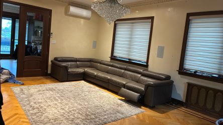 DARK BROWN COUCH!!!