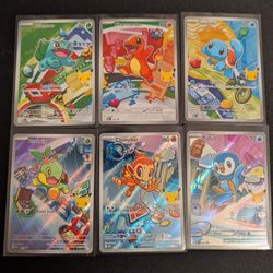 First Partner Illustration Set - Kanto & Sinnoh 