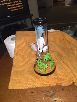 Rick And Morty Glass
