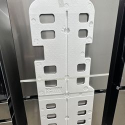 New Fingerprint Resistant Stainless Steel Samsung Bespoke 29 Cu. Ft. 4-Door Flex French Door Refrigerator 