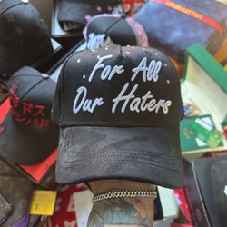 Dandy Hats For All Our Haters Tombochio Black Gorra