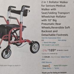 Healconnex 2in1 Walker 