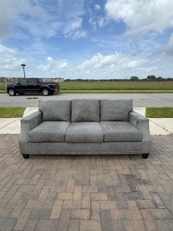 Gray Fabric Couch