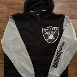 Raiders Black Sweater Hoodie 