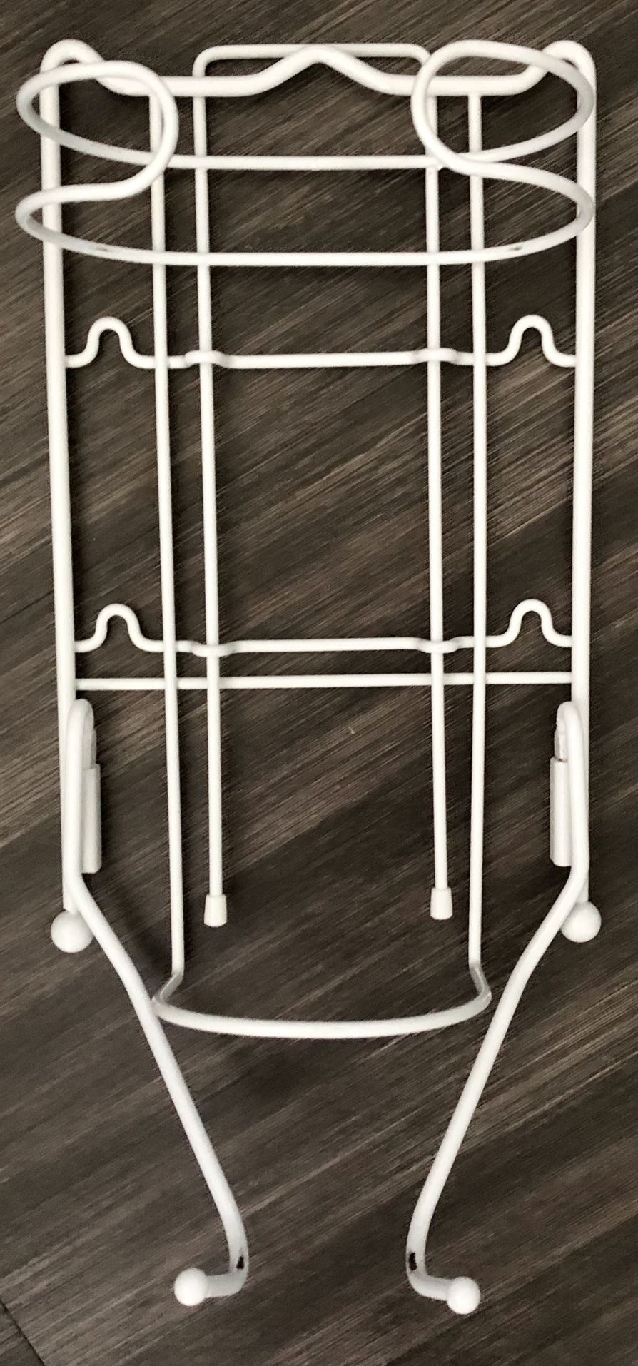 Ironing Board and Iron Hanging Wall Organizer in White