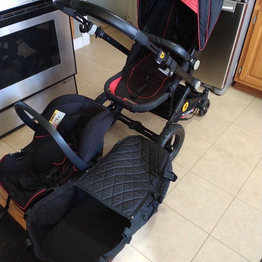 Ferrari Baby Stroller 