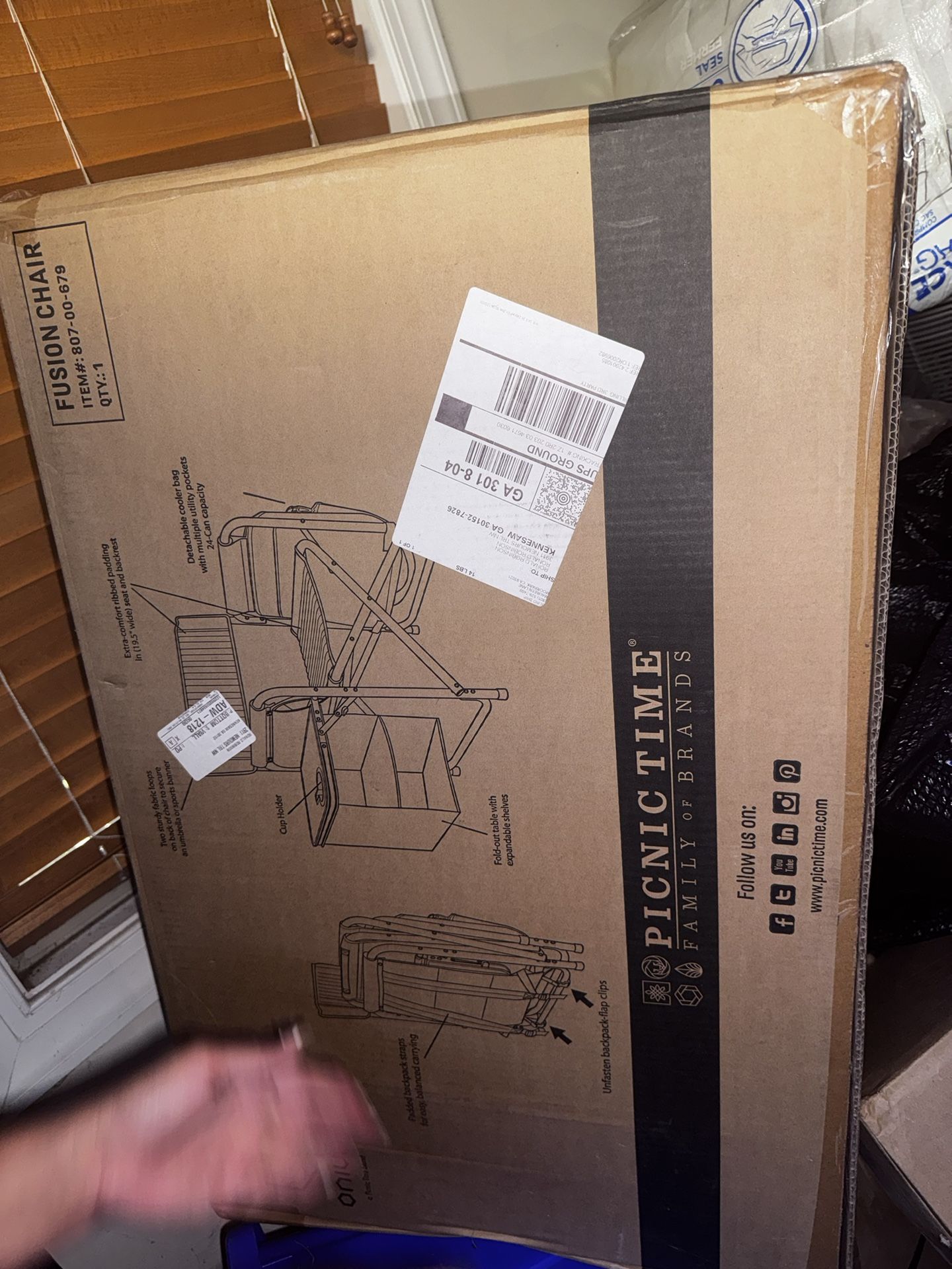 Foldable Cushioned Field Chair