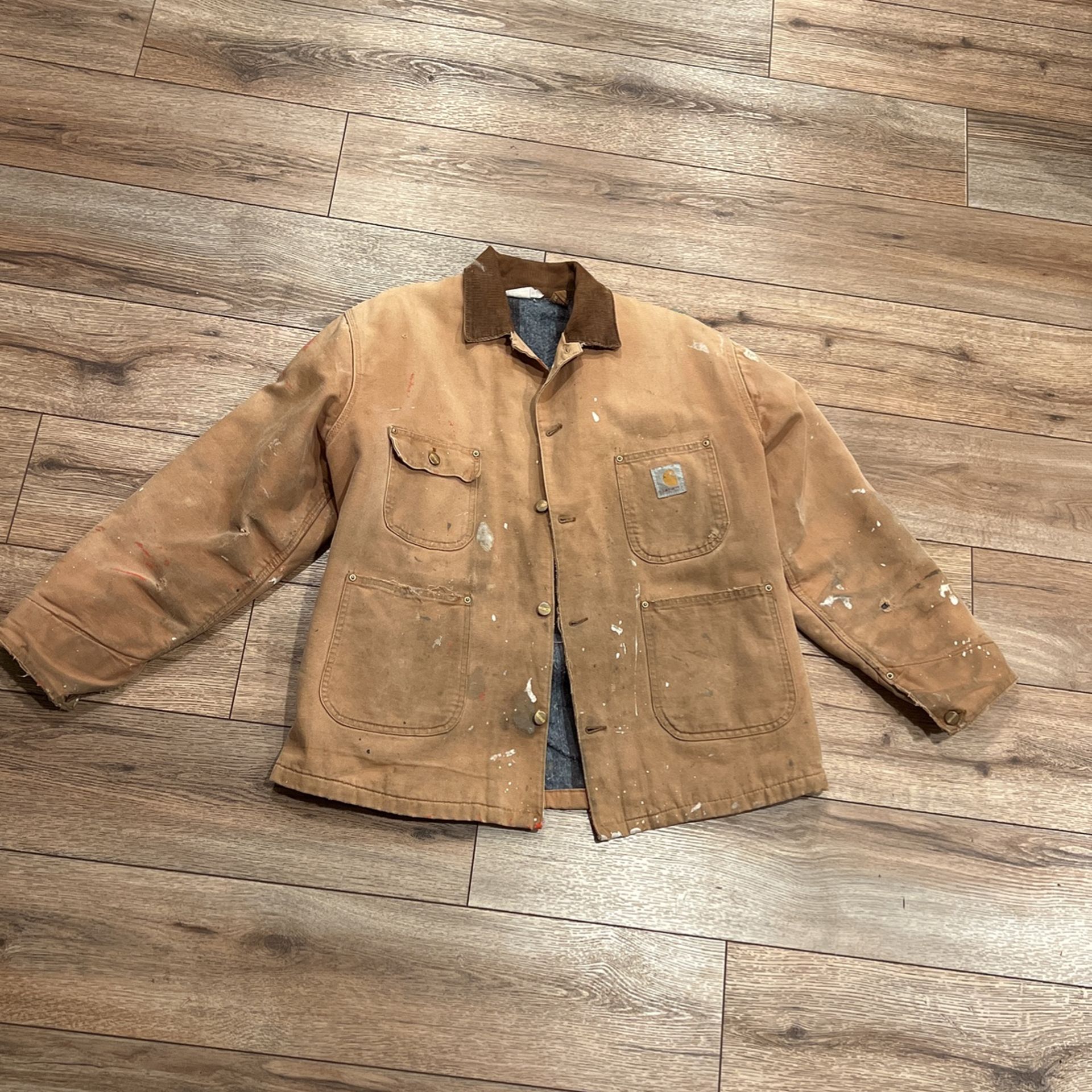 Vintage 1980s Carhartt Chore Jacket $75 Size Large