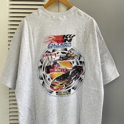 Vintage Deadstock NHRA 42nd Annual Championship Drag Racing Funny Car Graphic T-shirt