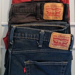 Mens 512 Levi's 38/34  $25 Ea.