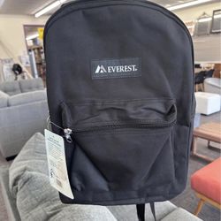 Basic 15” Backpack – Black | New