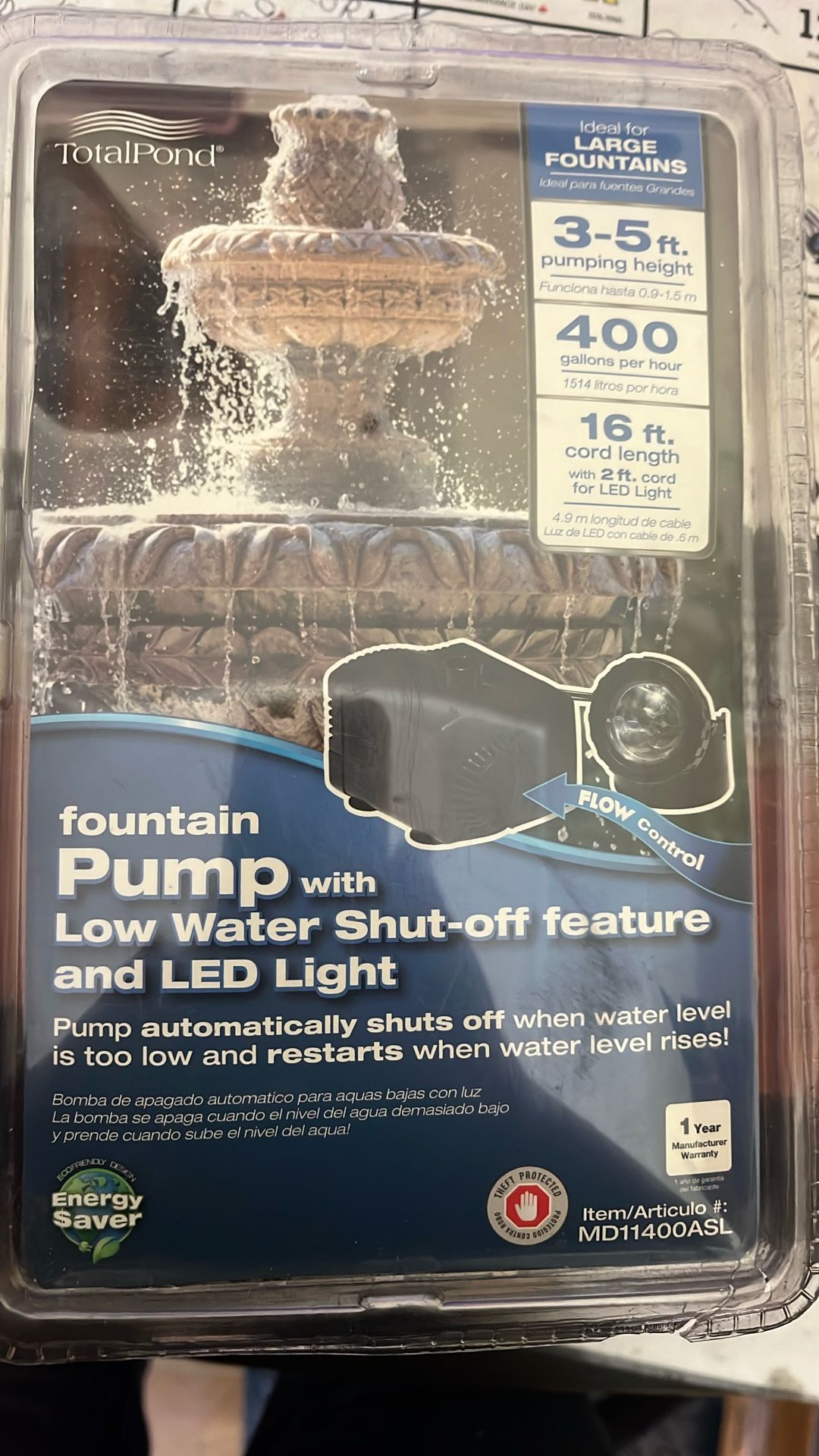 Fountain pump