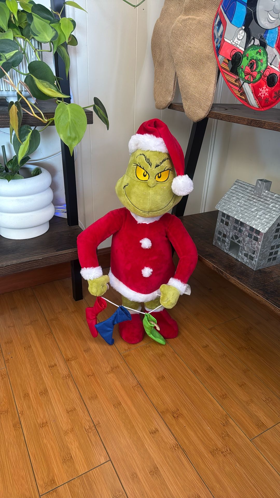 Grinch Plush Toy Christmas Decor