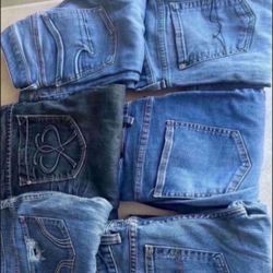 Pantalones Para Mujer En Buenas Condiciones Size 28 $10 Cada Uno O $50 Por Los 6