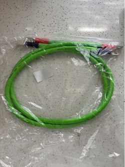 Heavy Duty 2-AWG Ring Terminal Battery Cables – Set of 2