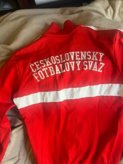 Ceskoslovensky football Adidas jacket XS