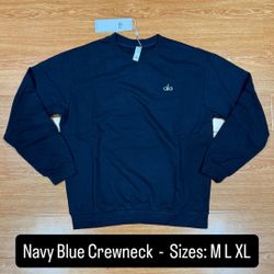 ALO HOODIES SWEATER CREW NECK AND WINDBREAKER