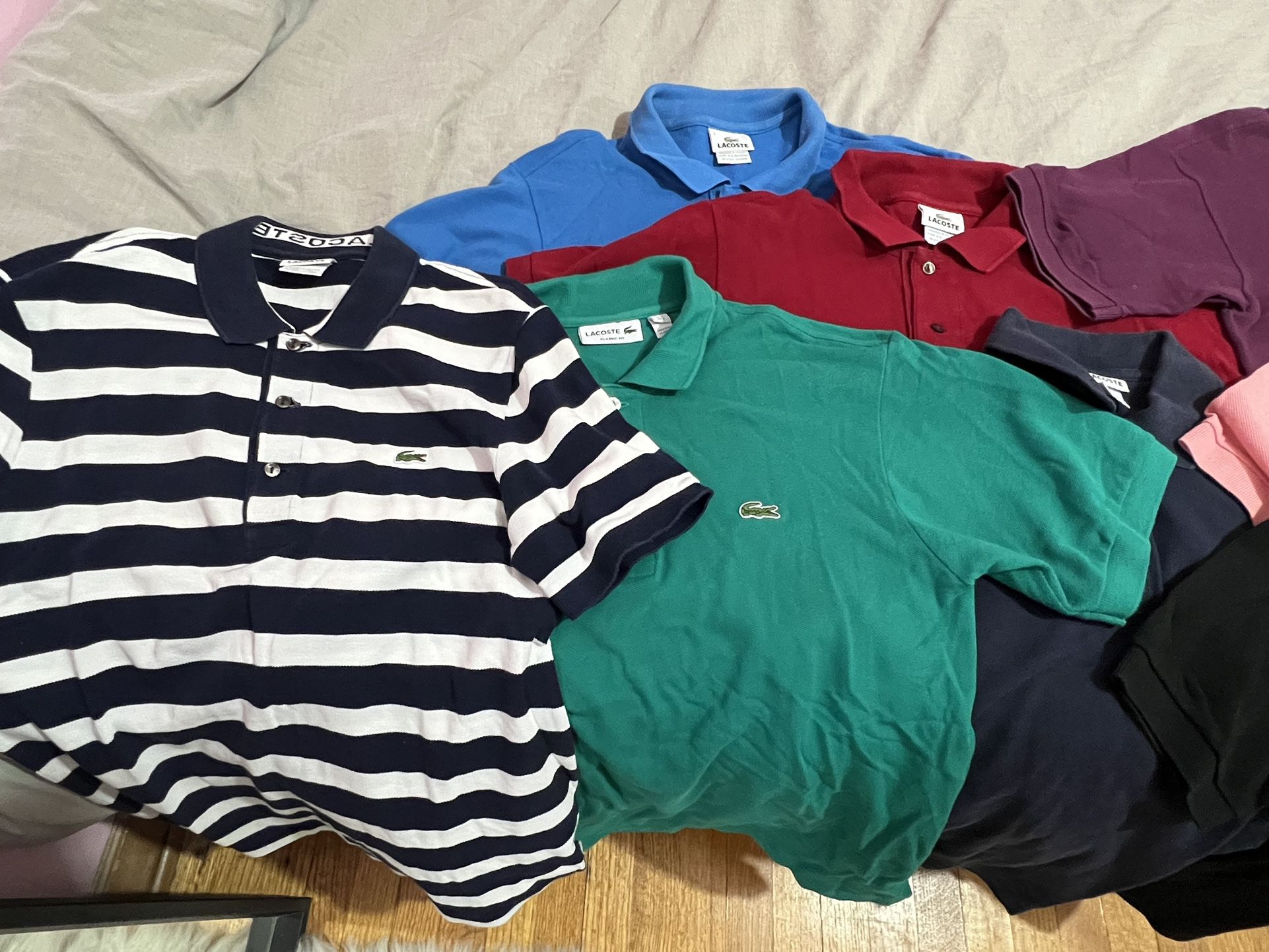 Lacoste Polo Shirts Collection- Mens Size US Small / Fr 3 for Sale in Chicago, - OfferUp