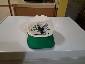Men's mad engine the eagle club Trucker Hat Snapback green white Brand new