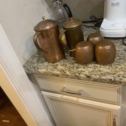 Copper Jugs & Mugs