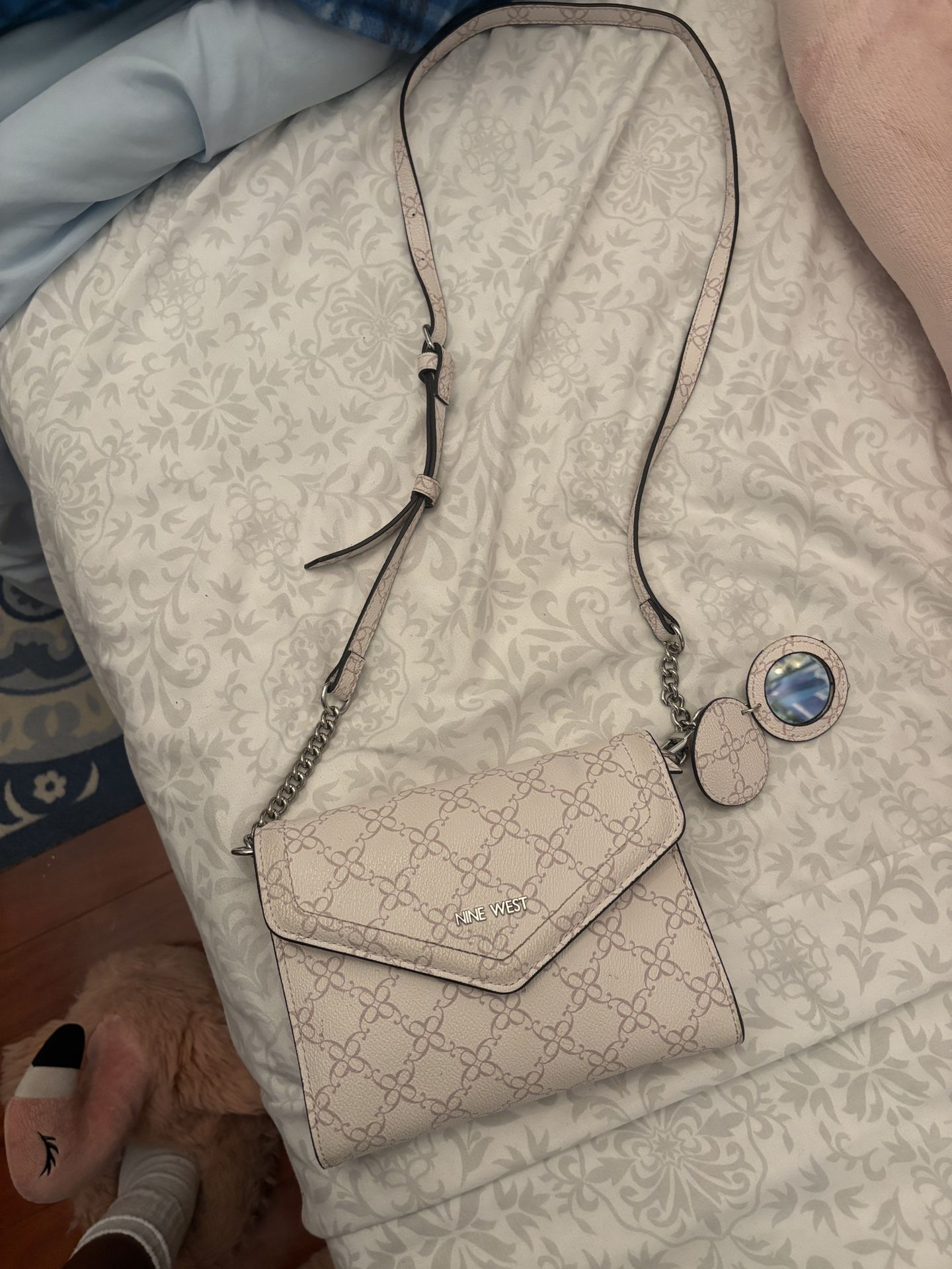 Nine West Cream Crossbody