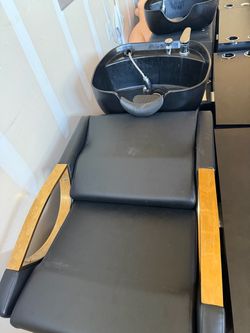 Salon wash chair