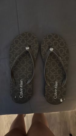 Calvin Klein flip flops
