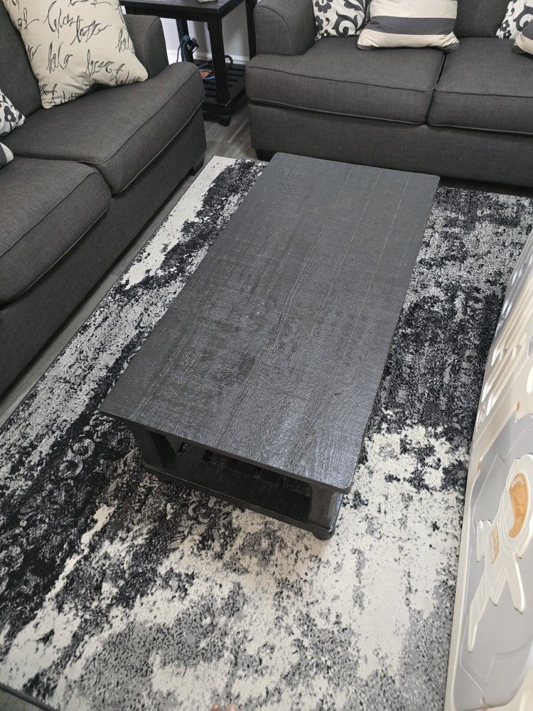 1 coffee table & 2 end table from Ashley Furniture