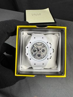 Invicta Racing Vaulthan Men’s Watch - 44mm, White (69668)