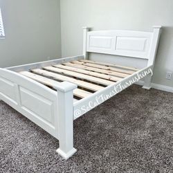 Queen Bed Frame - No Mattress 