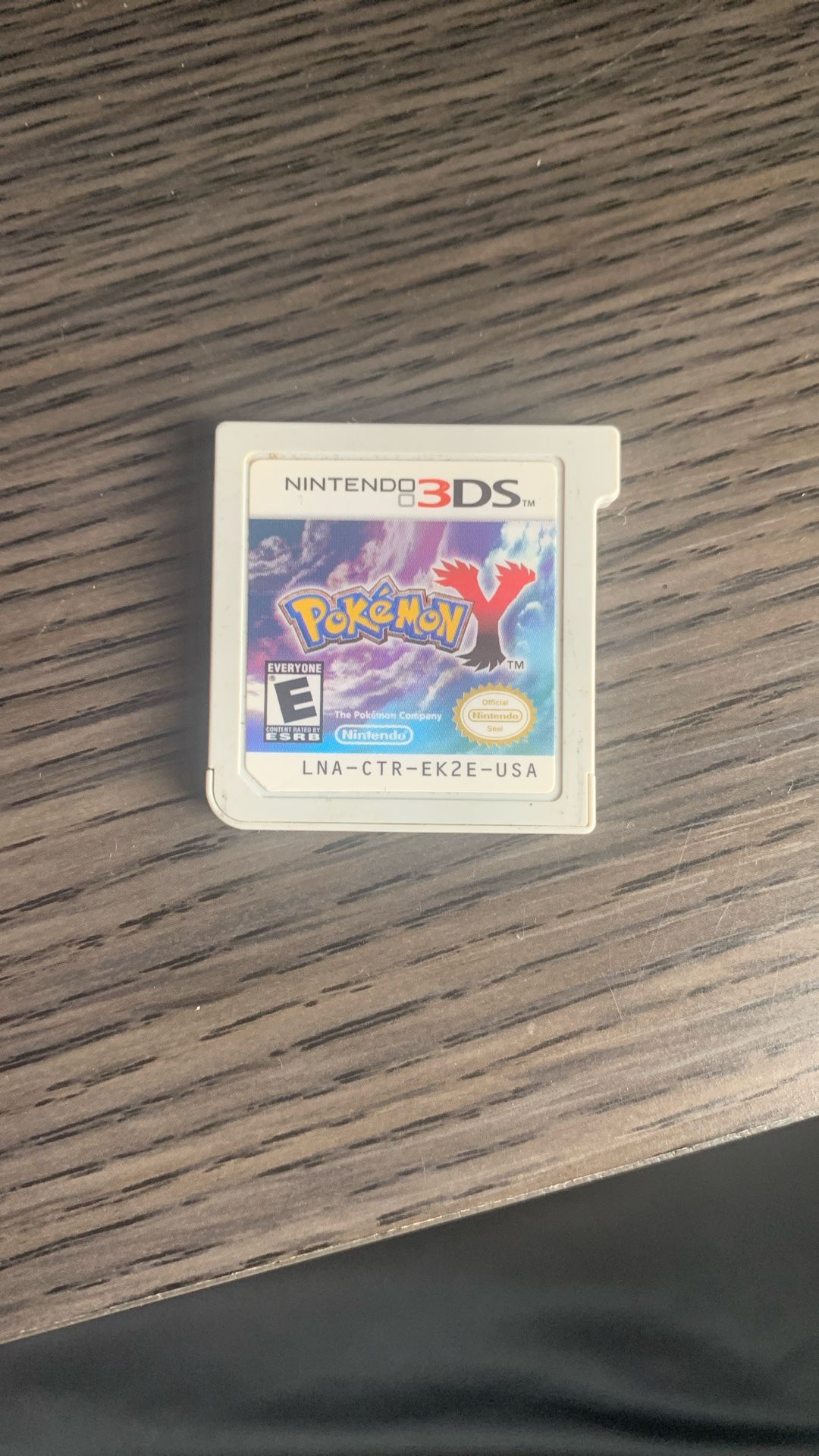 Pokémon Y 3ds game