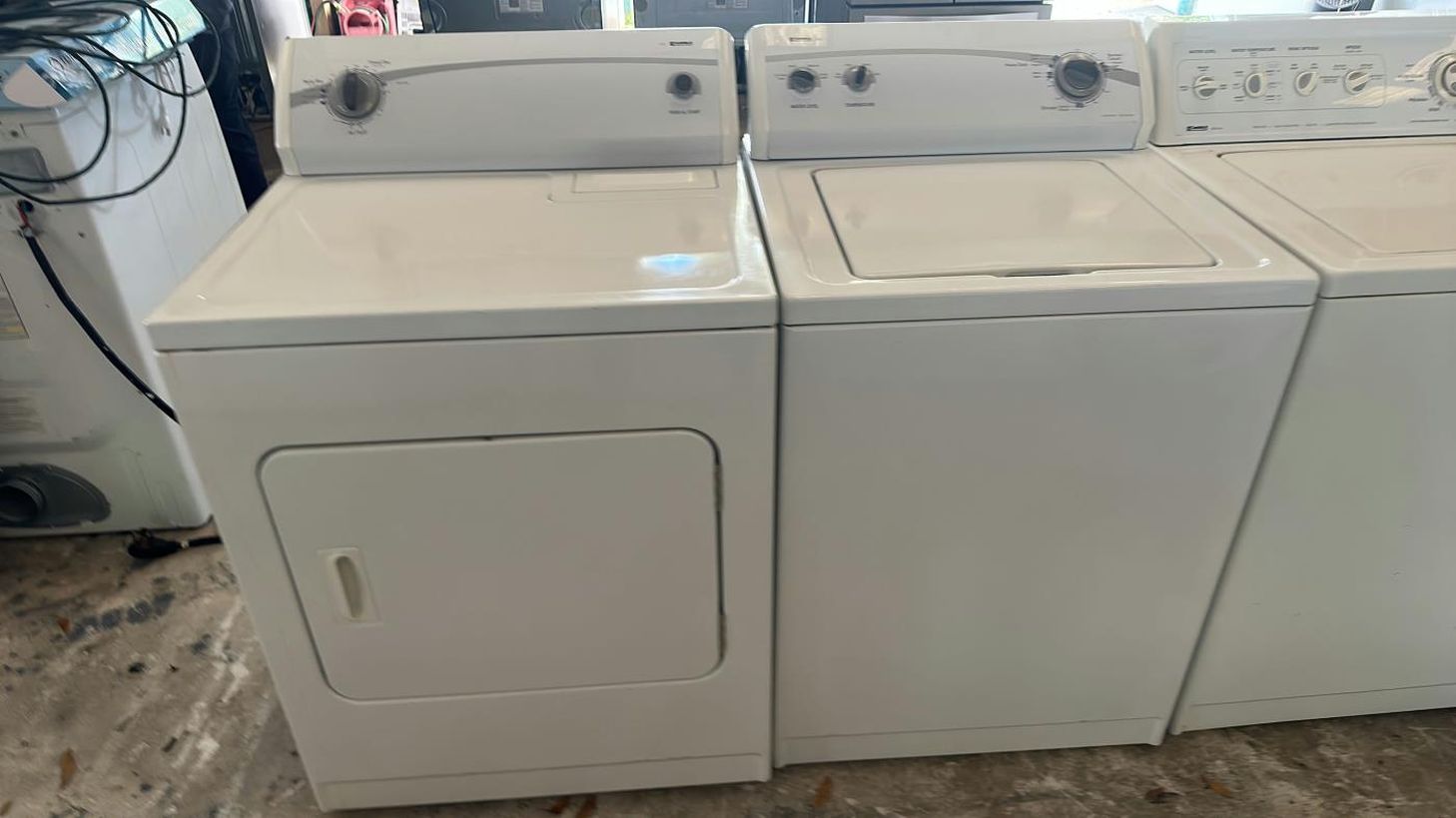 Kenmore Washer and Dryer Set Electric White Very Quiet