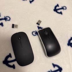 Two Wireless Mice 