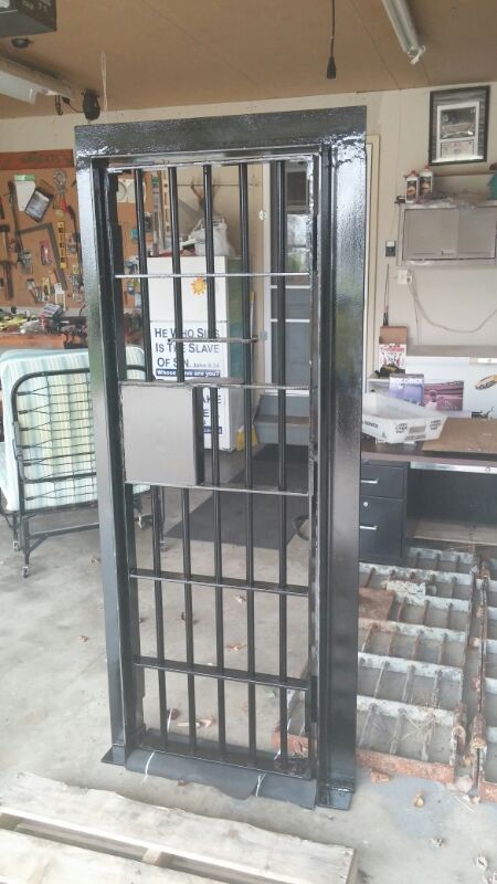 Jail Prison Door perfect for Man Cave, Game Room, Buisness