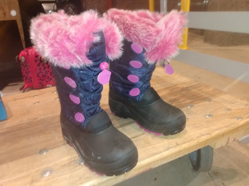 Size 5 Girls Snow Boots
