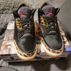 Jordan 4s Laser Gum/ 3s SE Animal Instinct 