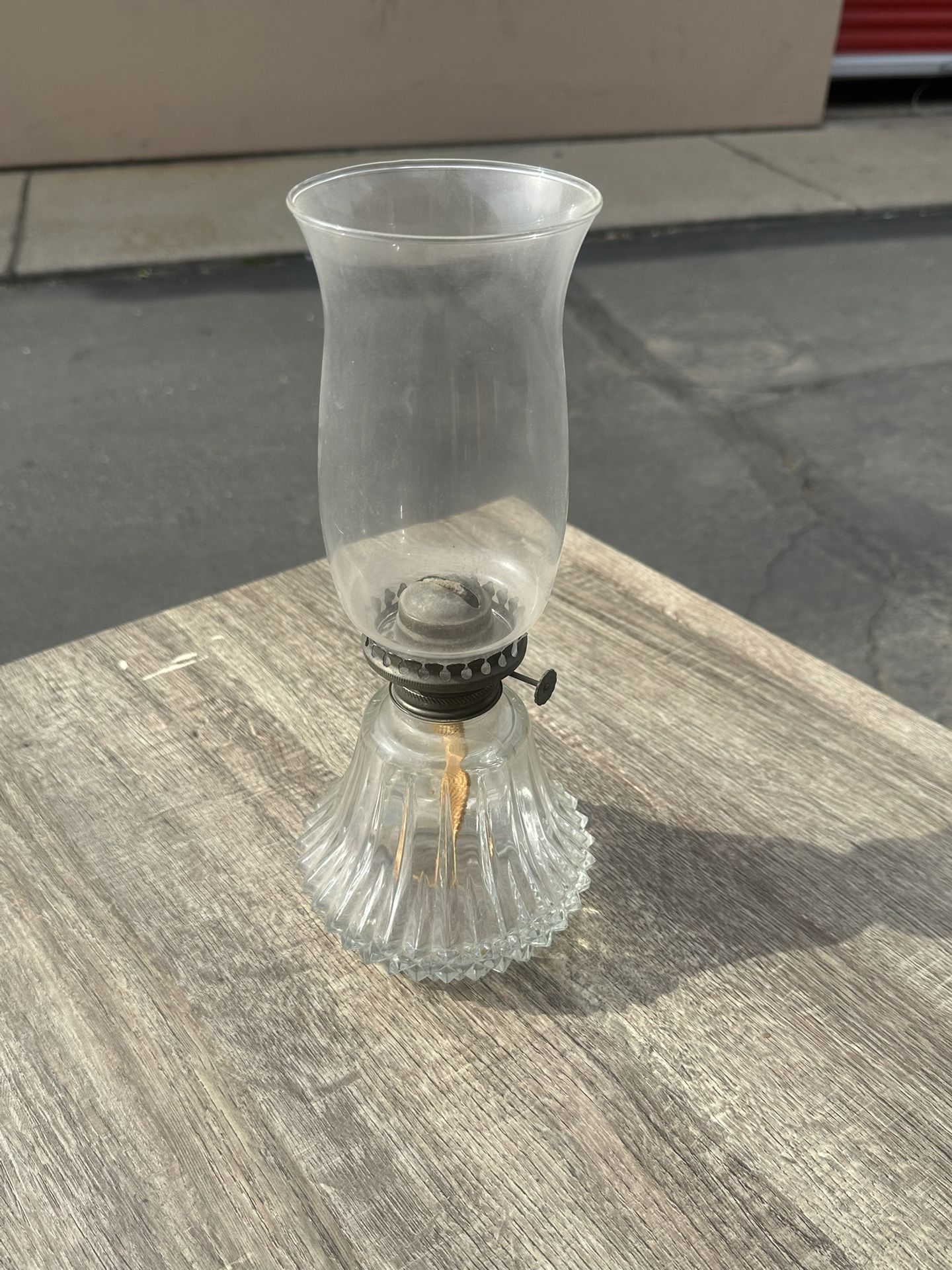 Clear Oil Lamp