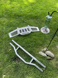 Atv Or Side By Side Front And Rear Chrome Bumpers
