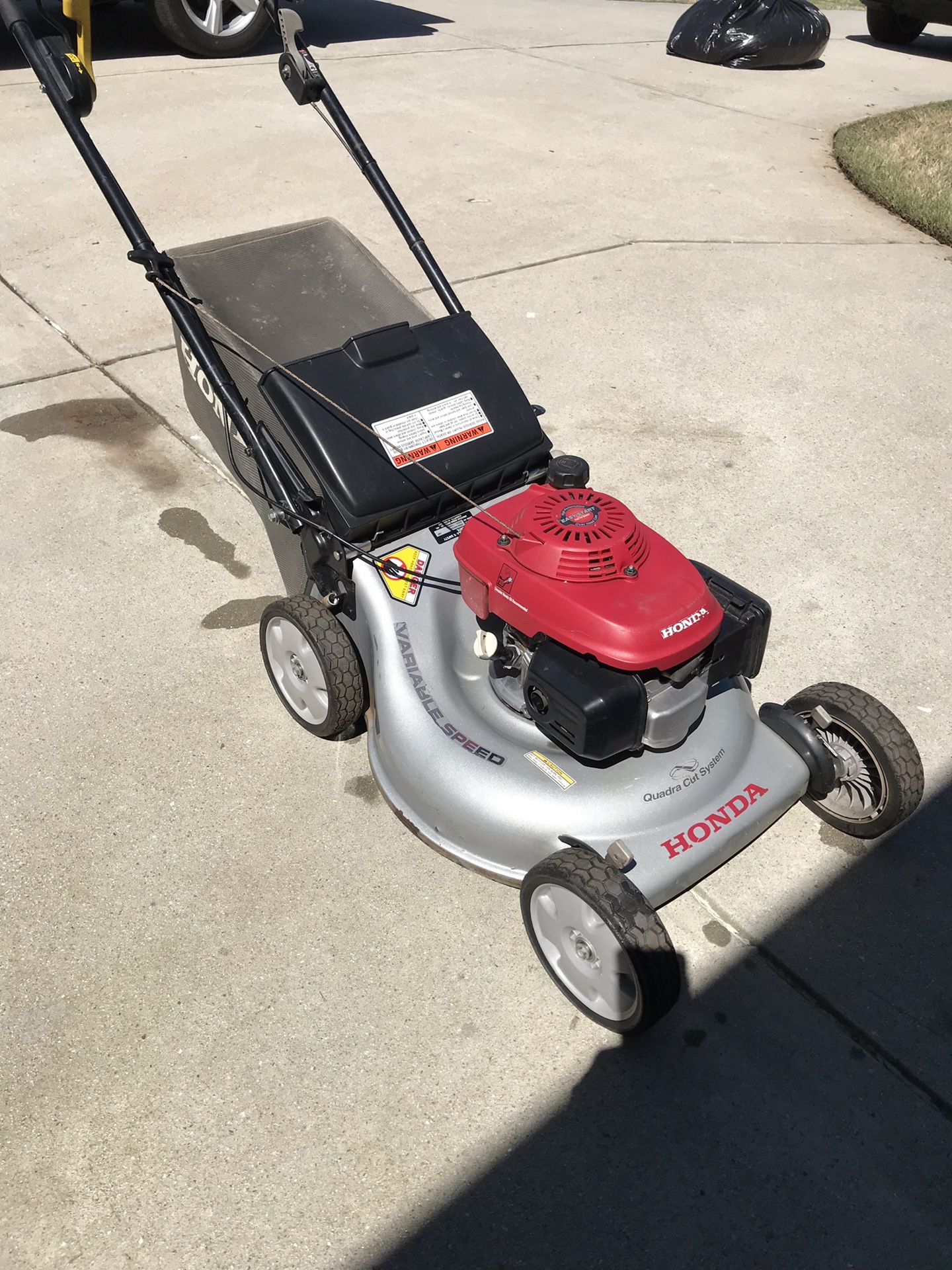 Roto stop,self propelled Honda Lawn Mower