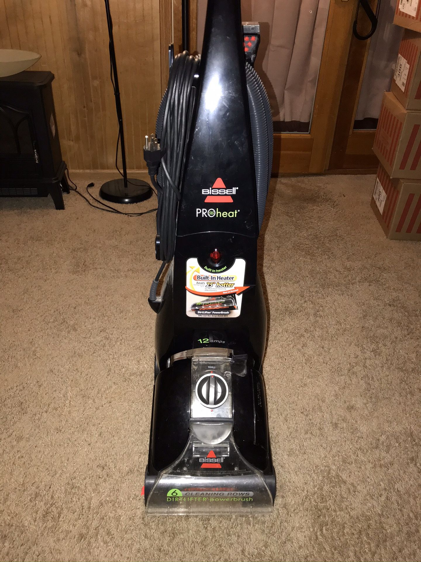 Bissell ProHeat carpet cleaner.