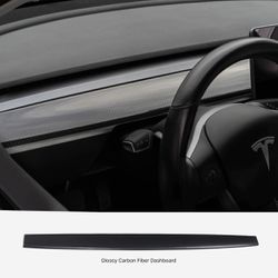 Tesla Carbon Fiber Dashboard Cover